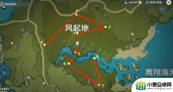 原神全瞳 原神风神瞳详细位置图解