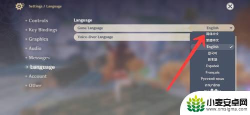 原神英文版怎么改中文 原神中文语言设置方法