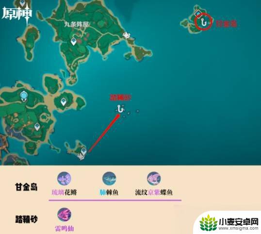 原神鱼叉武器钓鱼地点 原神钓鱼地点分布在哪些区域