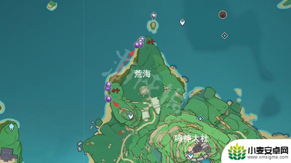 原神紫电石 原神紫晶块采集路线攻略