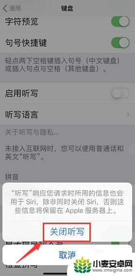 苹果手机怎样关闭语音输入 iPhone语音输入法如何关闭
