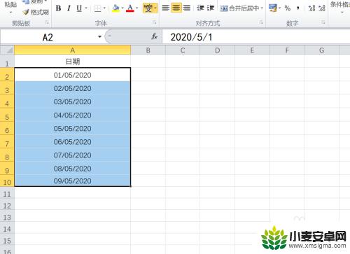 手机表格怎么设置时间顺序 如何更改EXCEL日期显示格式