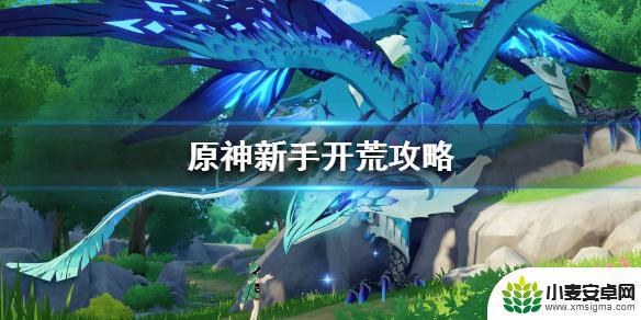 原神怎么开始玩 《原神》怎么快速升级 新手开荒攻略